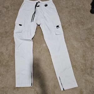 Blacktailor White Cargo Pants